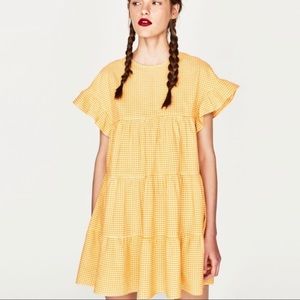 Zara Gingham Dress